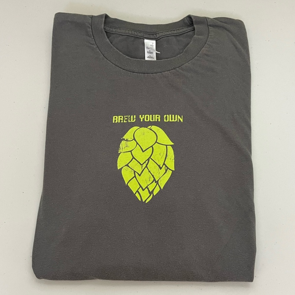 2013 Brew Your Own Homebrew Tasting 🍺 Graphic Tee with Hop & Firefighter Logos
